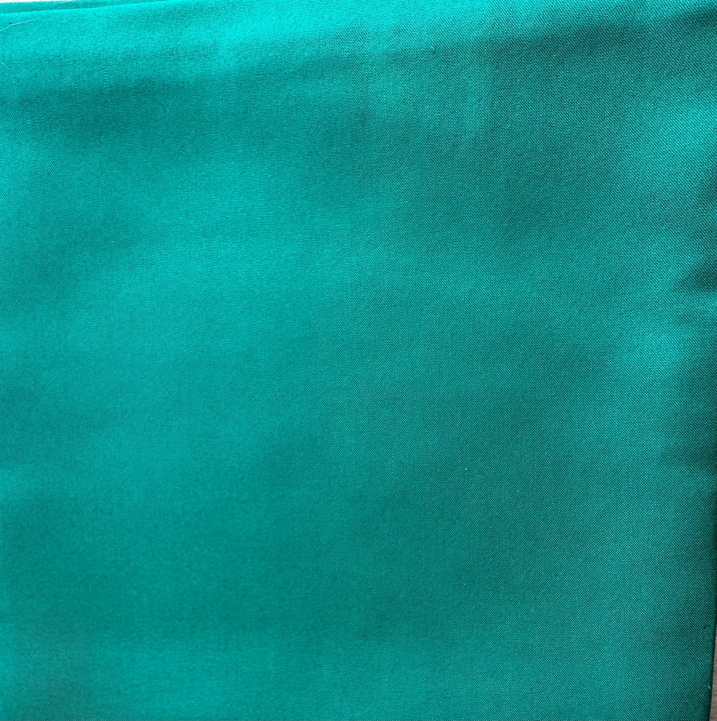 Scarf-Solid Green 100%Silk 22x22"