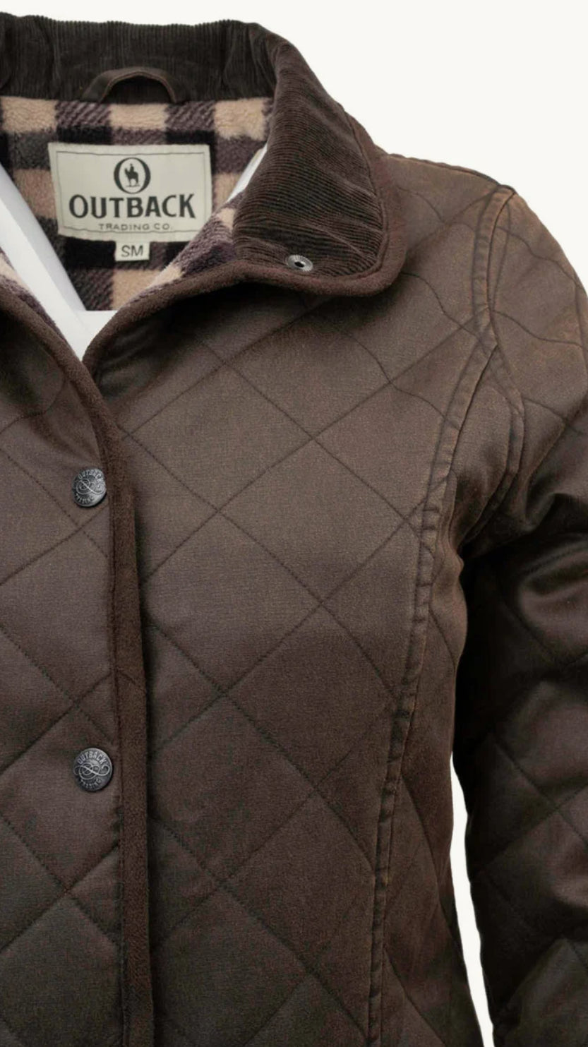 Ladies Canyonland Barn Jacket in Brown