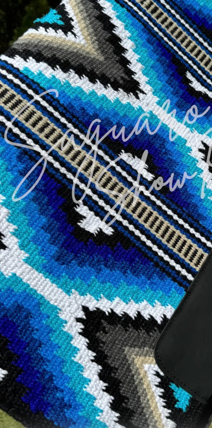 Ranch Pad-Black/Royal/LtBlue 34x40