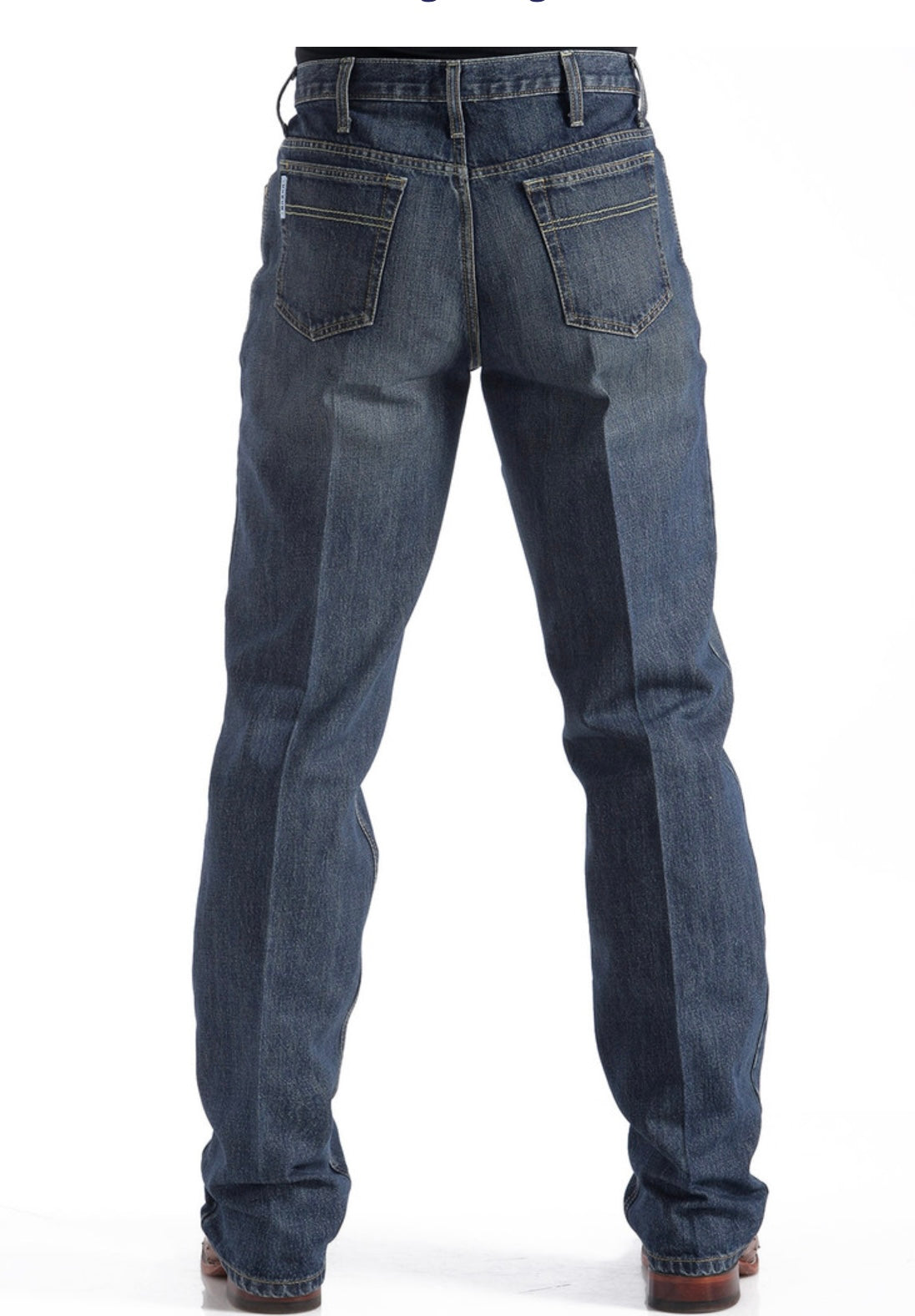 Cinch White Label (Relaxed Fit) Dark Wash Jean