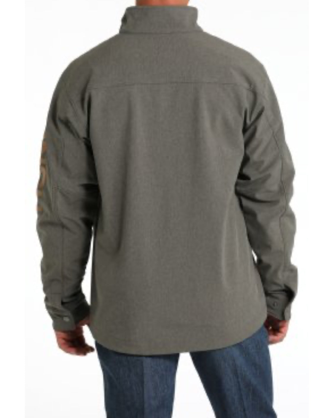 Men’s Cinch Bonded Jacket-Charcoal/Copper
