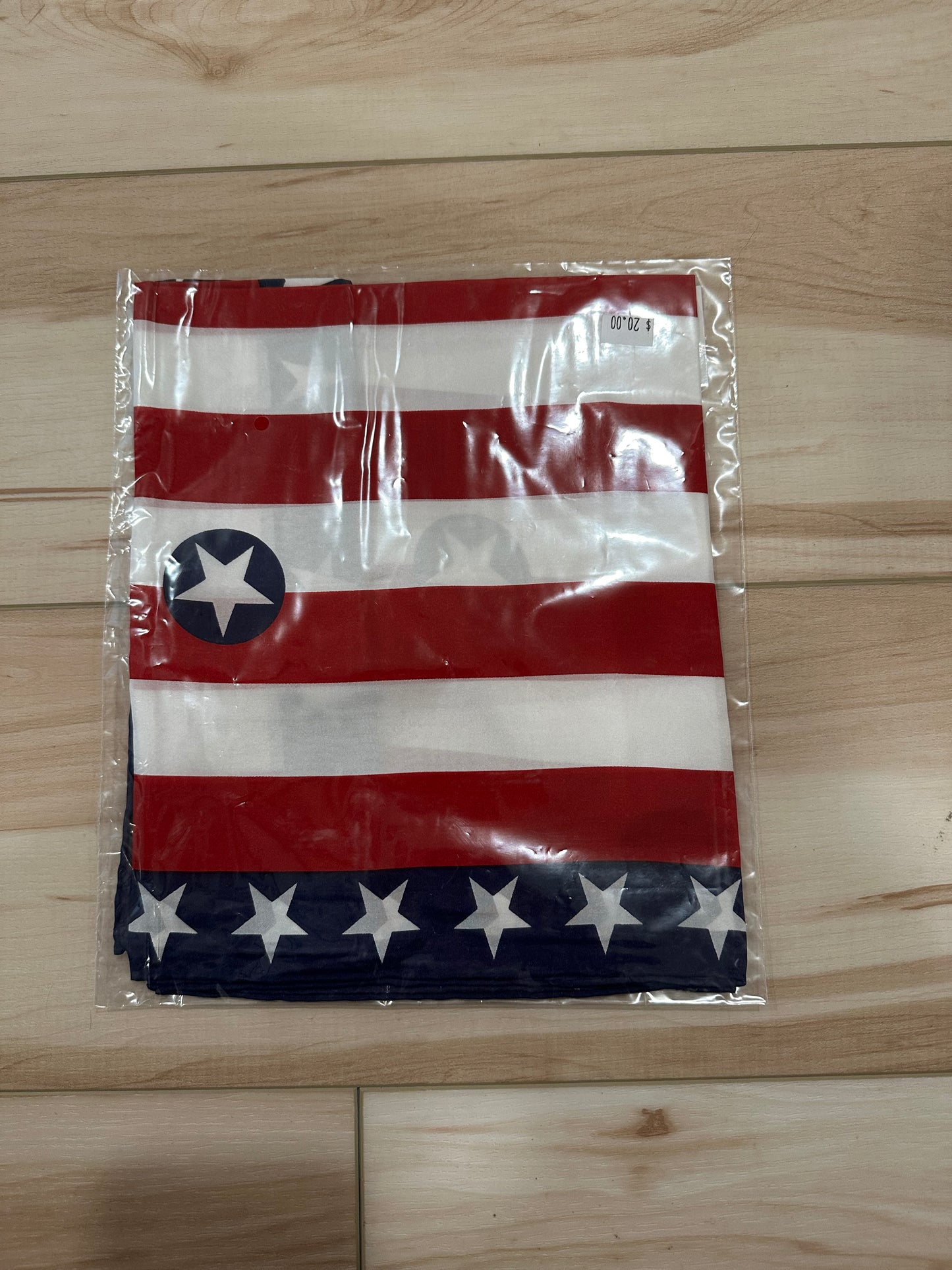 Scarf- RWB 100%Silk 20x20