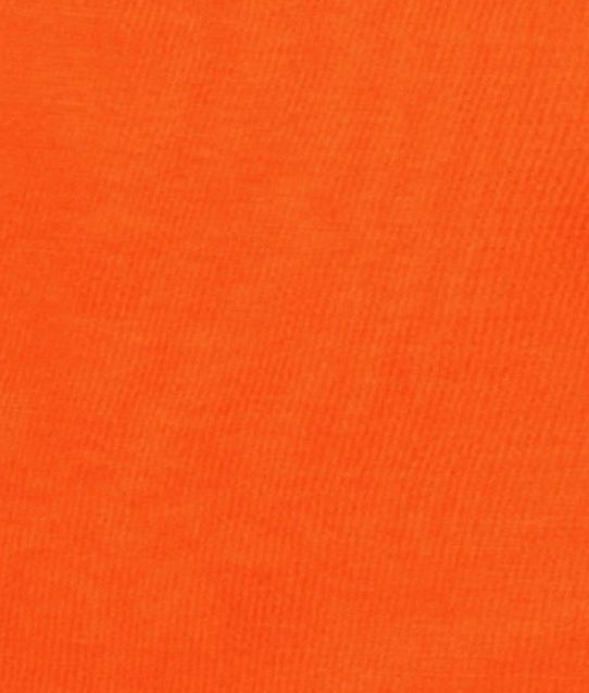 Bright Orange Wildrag 100%Silk 34.5 x 34.5