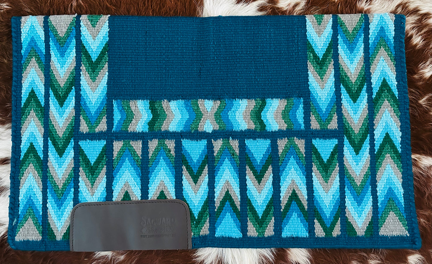 Ranch Pad-Aqua/Turquoise 34x40