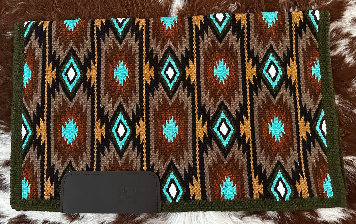 Ranch Pad-Rust/Aqua/Olive 34x40