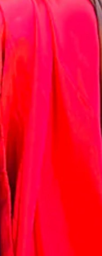 Red Wildrag 100%Silk 34.5 x 34.5