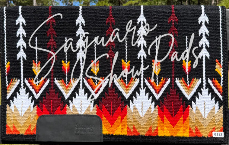 Ranch Pad-Black/Red/Tan 34x40