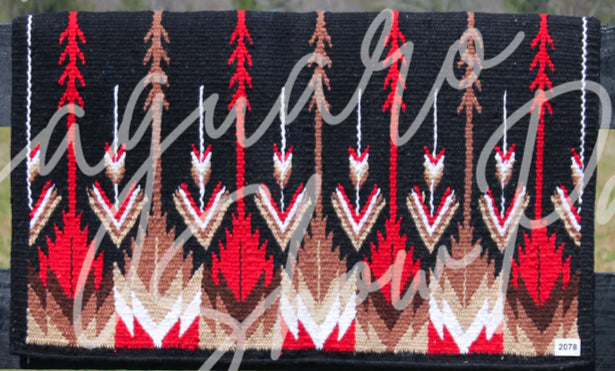 Ranch Pad-Bk/Red34x40