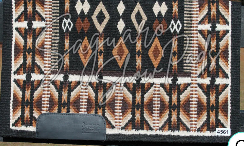 Ranch Pad-BK/Brn Earthtones 34x40