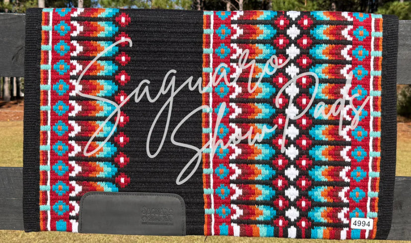 Show Pad-Black/Red/Wine/Turquoise 34x40