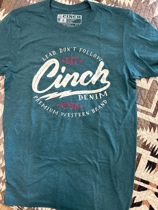 Cinch Denim Teal Blue T-Shirt