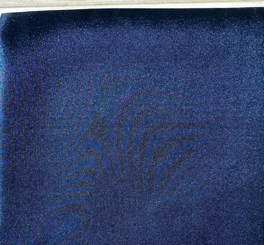 Scarf-NavyBlue 100%Silk 22x22"