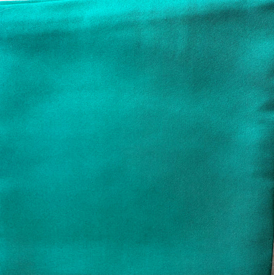 Scarf-Solid Green 100%Silk 22x22"