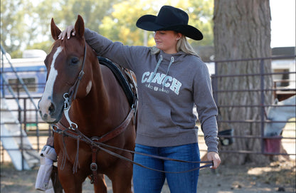 Cinch Hoodie-Brown
