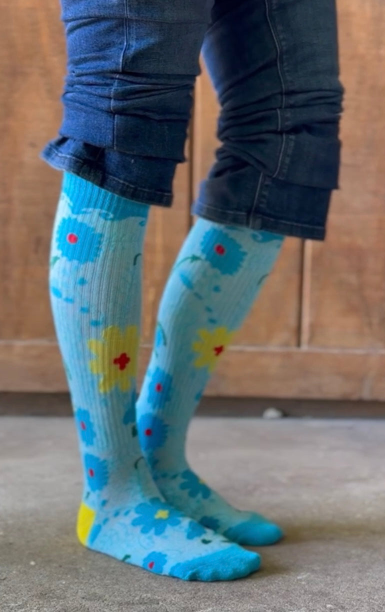 Lucky Chuck Socks-Cowgirl Buckaroo