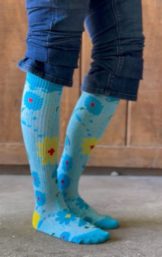 Lucky Chuck Socks-Cowgirl Buckaroo