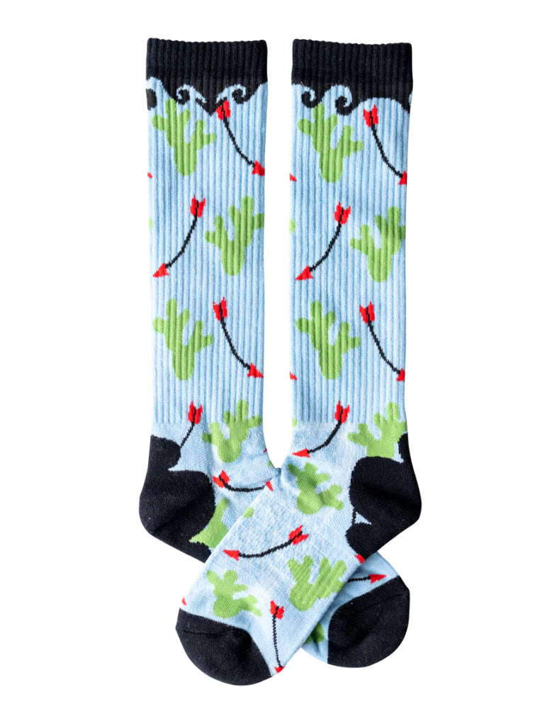 Lucky Chuck Socks-Cowboy Compass