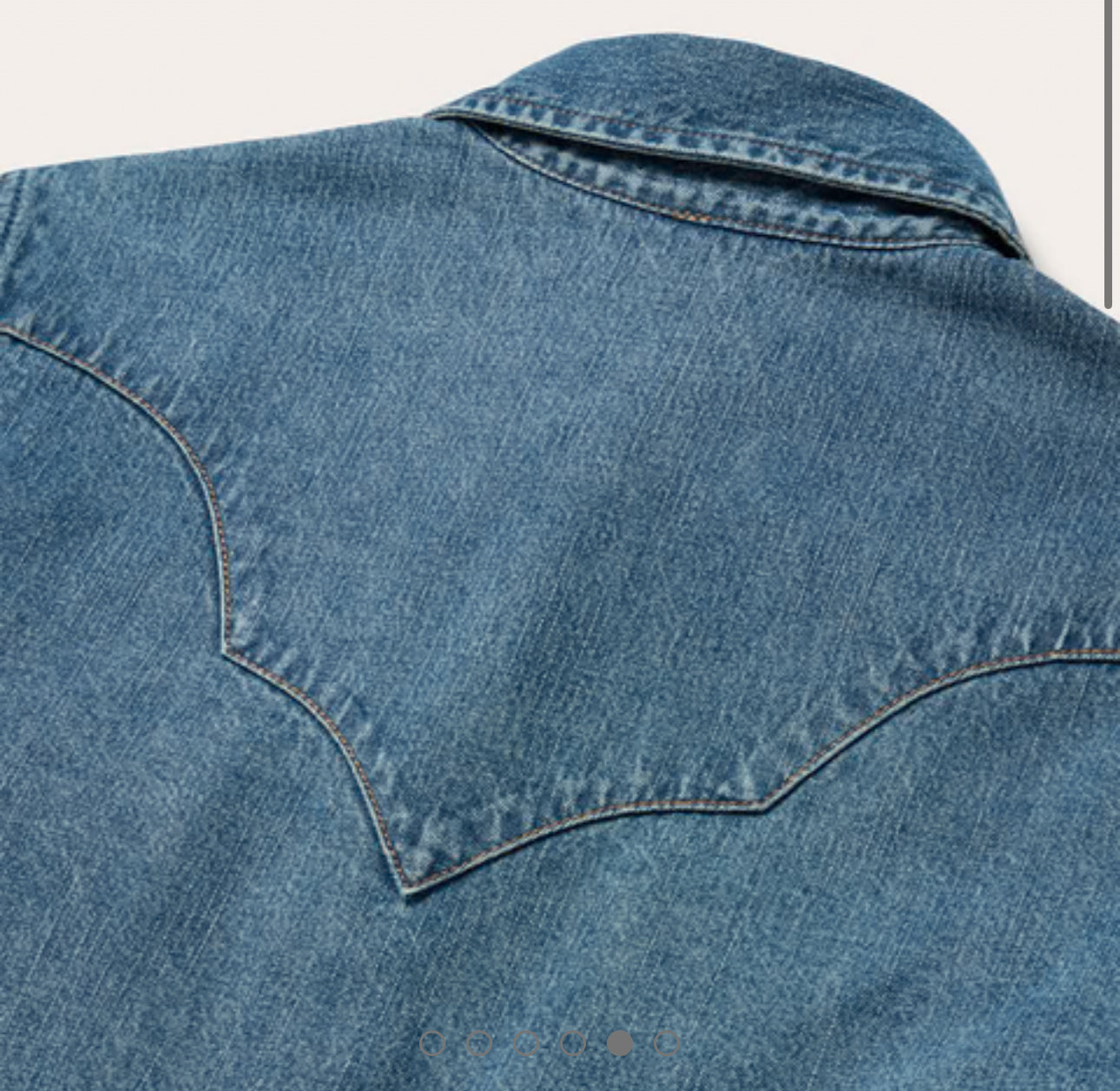 Stetson Ladies Heavy Denim Western Shirt