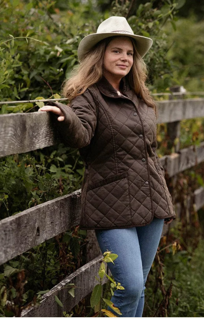 Ladies Canyonland Barn Jacket in Brown