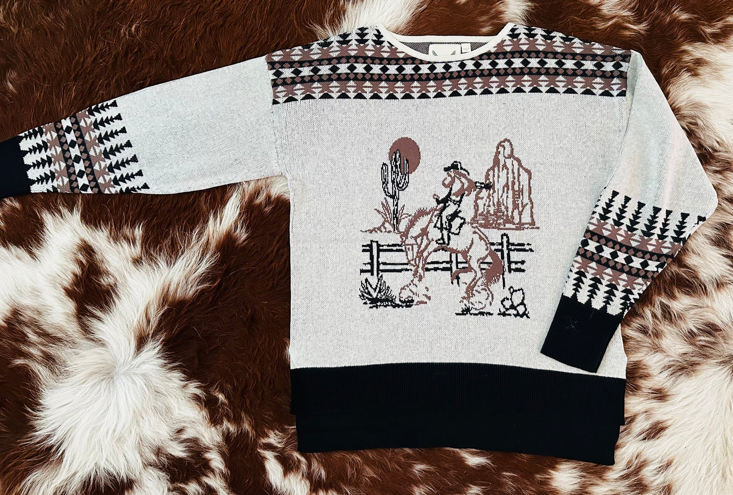 Vintage Cowgirl Sweater