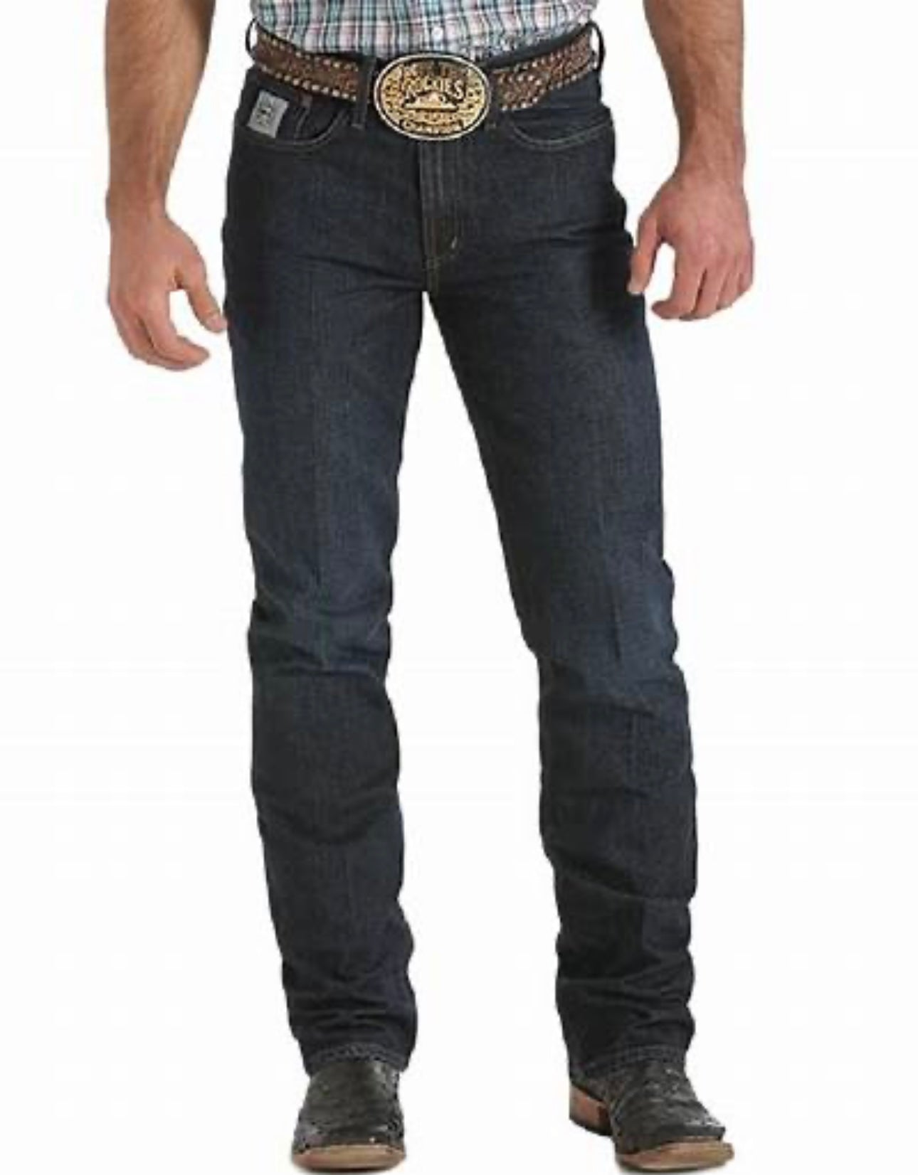 Cinch Silver Label Slim Fit Dark Wash