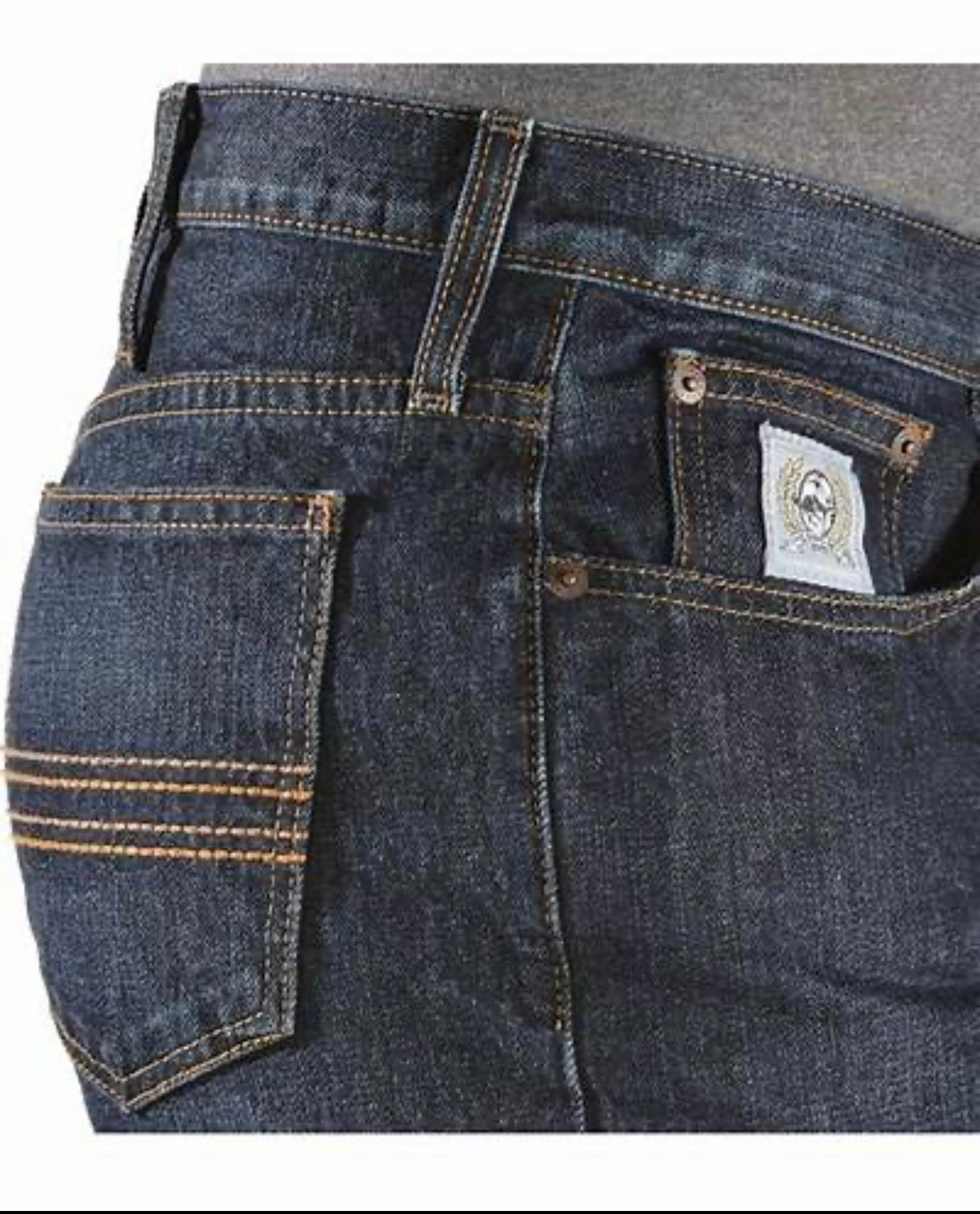 Cinch Silver Label Slim Fit Dark Wash