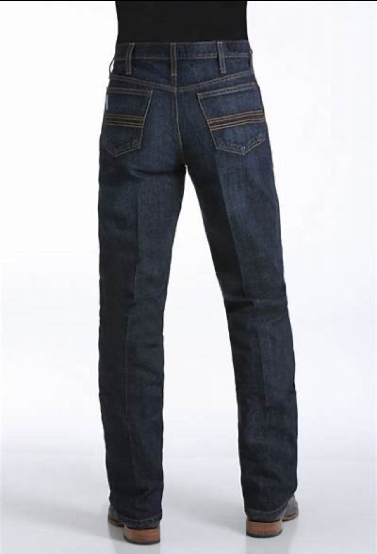 Cinch Silver Label Slim Fit Dark Wash