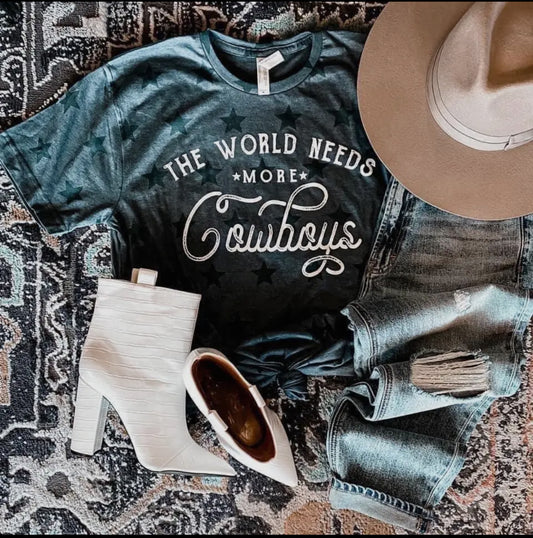 The World Needs More Cowboys-Gray
