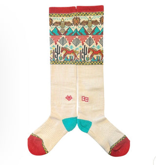 Lucky Chuck Socks-Bad Cowgirl Ranch Runners