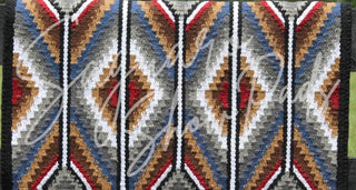 Saguaro Ranch Pad-Black/White/Camel/Denim/Red 34x40
