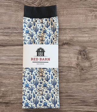 Hat Trick Red Barn Socks