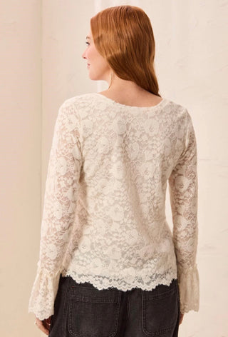 Tribal "Wear 2 Ways" Fancy Lace Top
