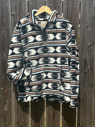 Sale-Cotton & Rye Ladies Heavy Fleece 1/4 Zip