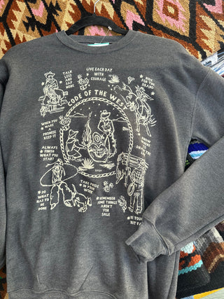XOXO Code of the West Sweatshirt