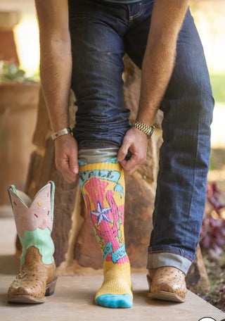 Lucky Chuck Socks-Y'All Need Jesus