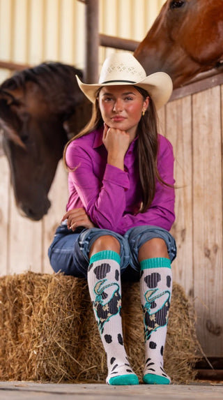Lucky Chuck Socks-High Steaks