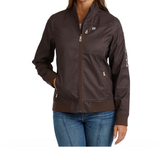 Cinch Women’s Bonded Jacket in Chocolate Brown
