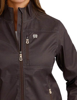 Cinch Women’s Bonded Jacket in Chocolate Brown