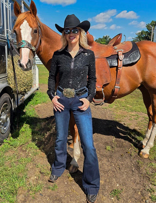 Cowgirl Tuff Sapphire Sport Trousers