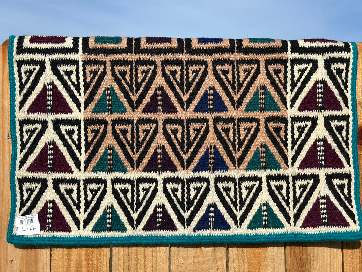 Yucca Flats Saddle Blanket