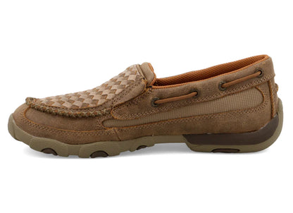 Twisted X Ladies Slip On Driving Moc-Bomber/Dust