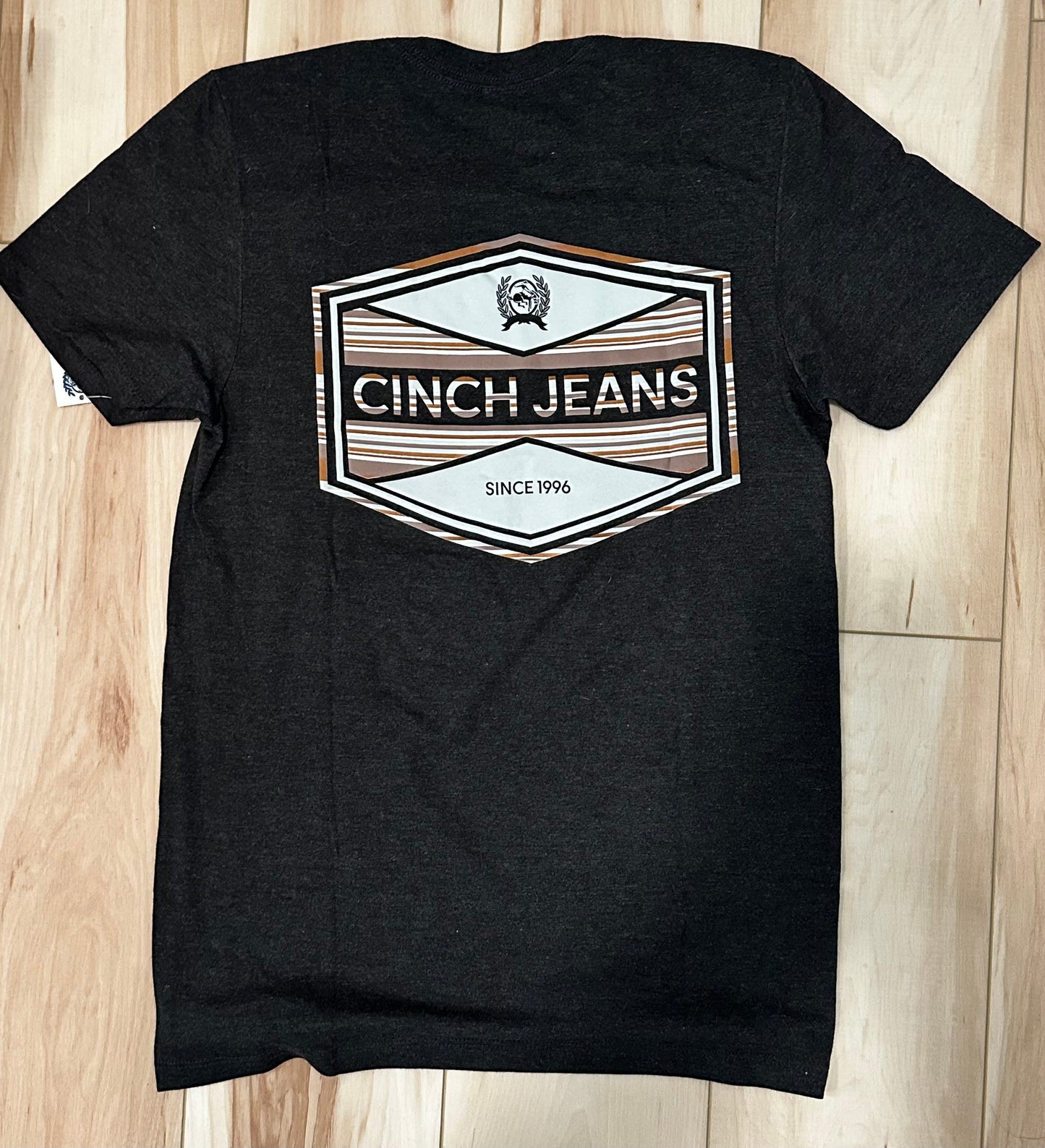 Cinch Men's Cinch Jeans Logo T-Shirt in Black