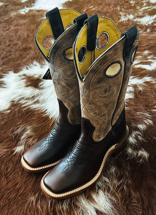 Boulet #3919-Ladies Boot in Oxford Chocolate 13”