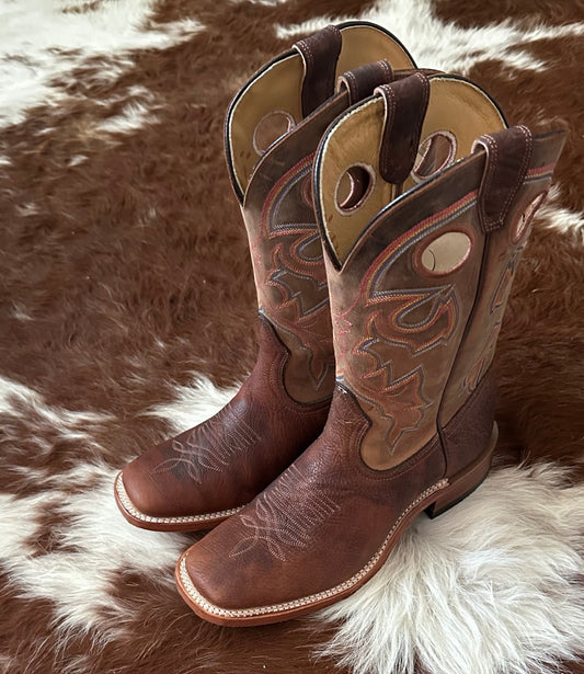 Men's Boulet Boot-Shrunken Bomber-Amber Gold Upper 12"