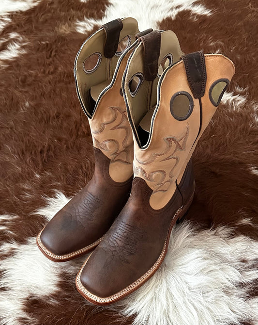 Men's Boulet Boot-Navajo Honey-Wyoming Cognac Upper  12"
