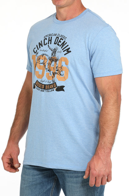 Men's Cinch 1996 T-Shirt-Lt Blue