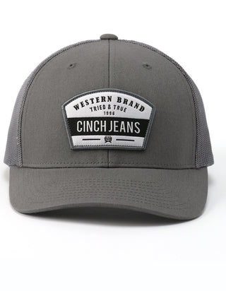 Cinch Trucker Cap-Western Brand-Gray