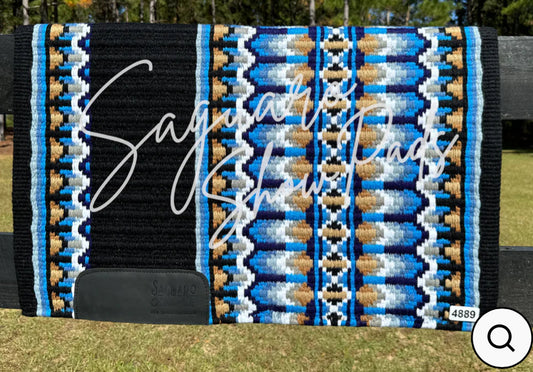 Show Pad-Blue/Black/Tan/White 34x40