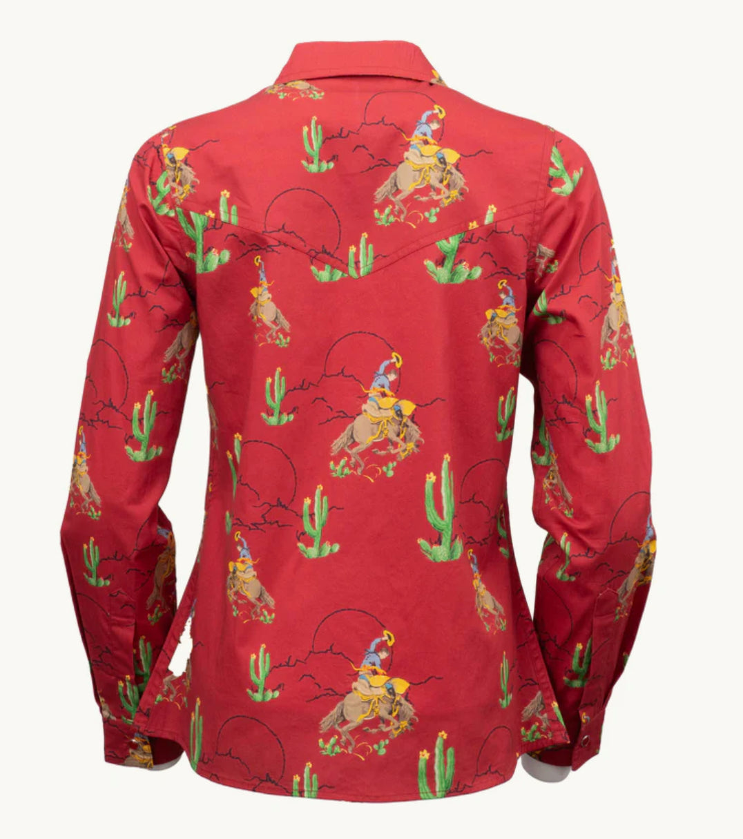 Piper Snap Shirt in Red