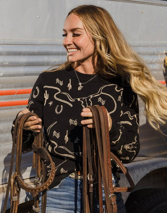 Ainsley Sweater in Black